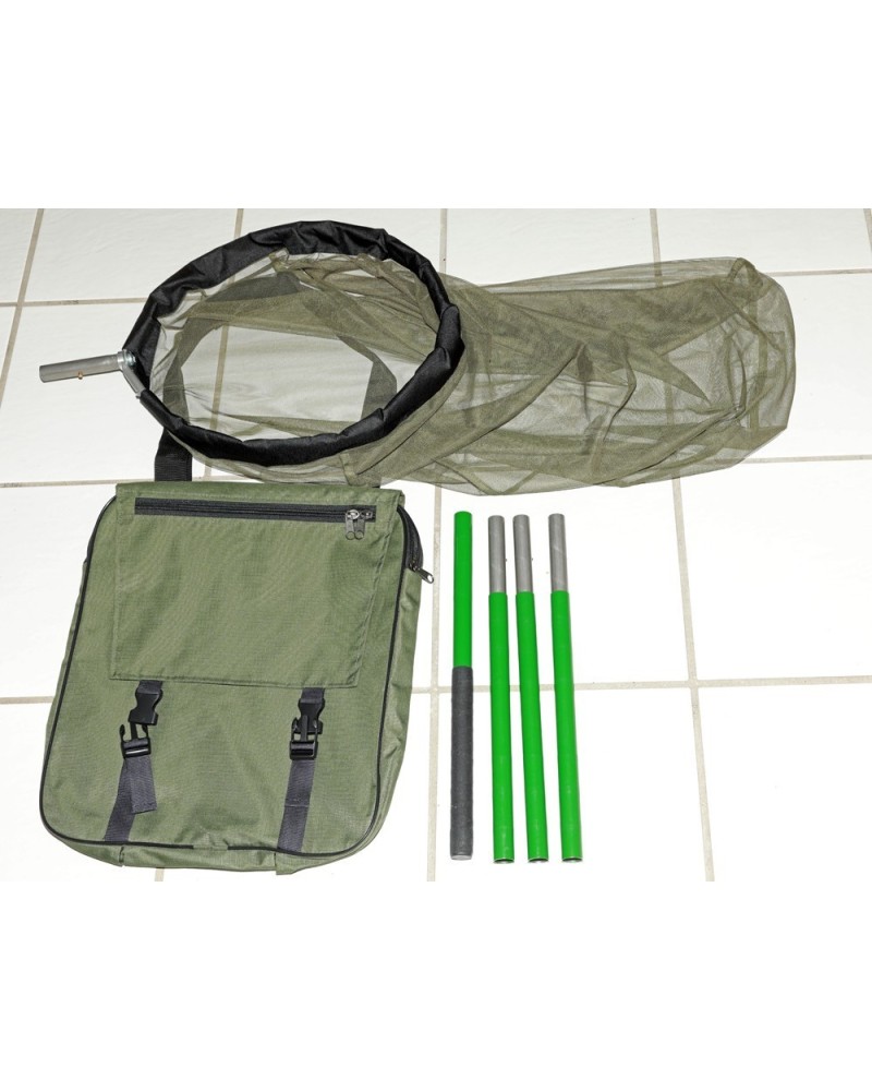 Fangset 4 x 40cm, mit 40cm Netzring und Netz