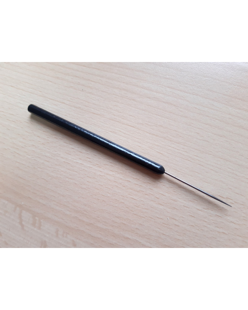 Dissection needle, wooden handle