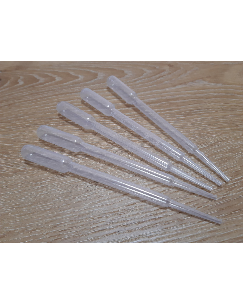 Plastic pipettes